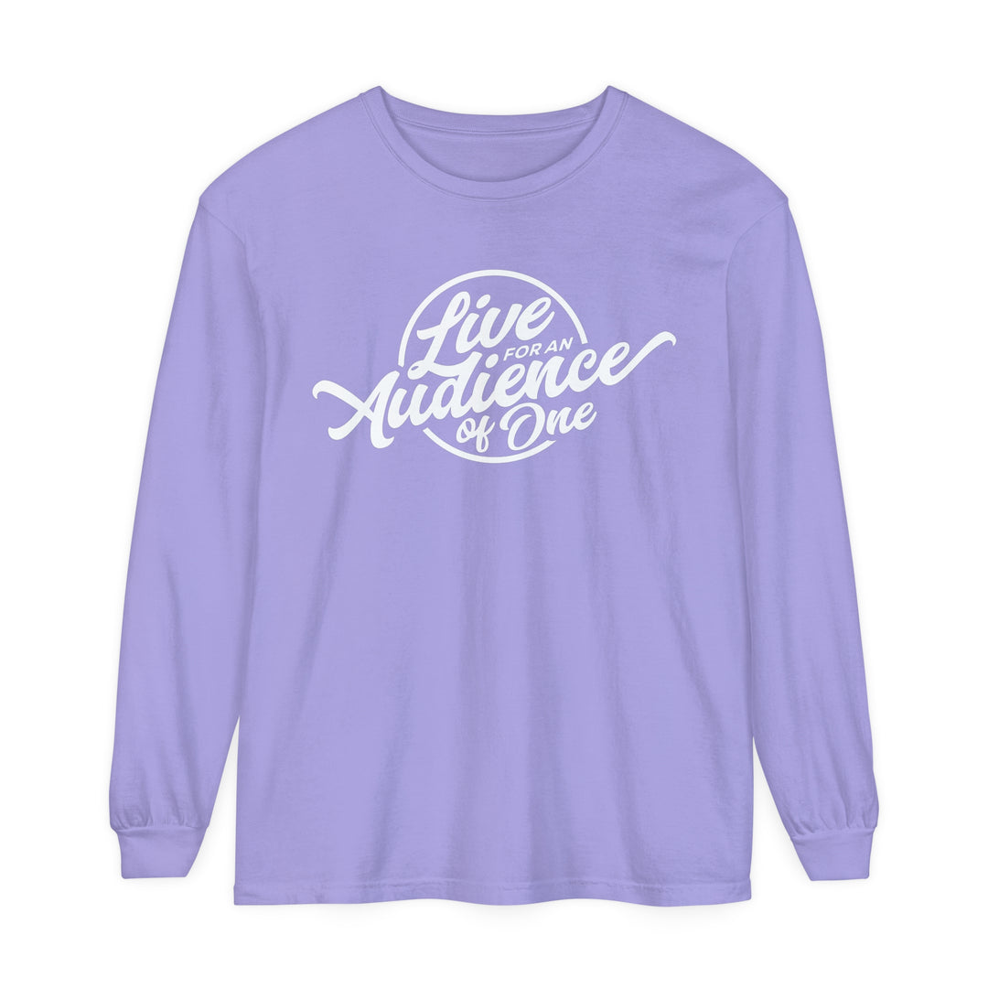 Audience of One Long Sleeve Shirt Long-sleeve Violet S 