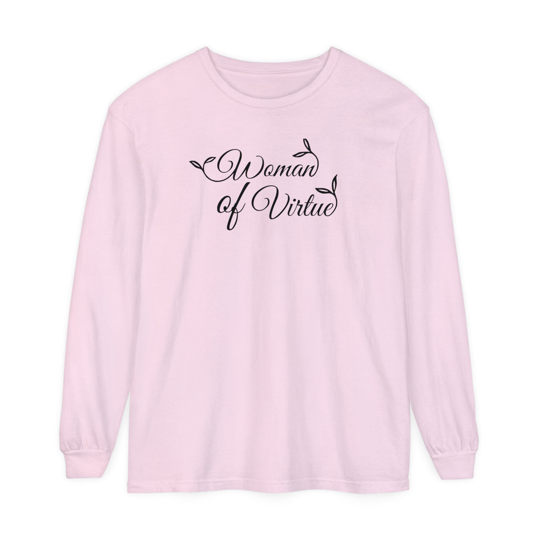 Woman of Virtue Long Sleeve Shirt Long-sleeve   