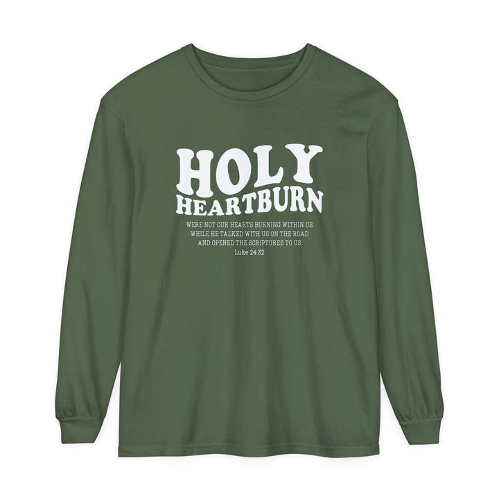 Holy Heartburn Long Sleeve Shirt Long-sleeve Hemp S 