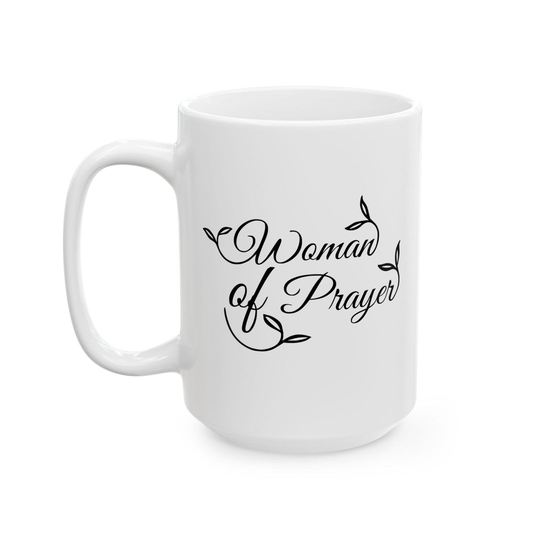 Christian Coffee Mug Woman of Prayer Ceramic Mug   