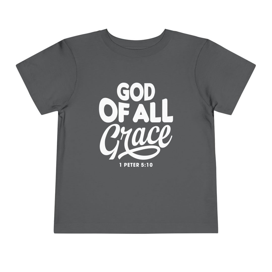 God of All Grace Toddler Tee Kids clothes Asphalt 2T 