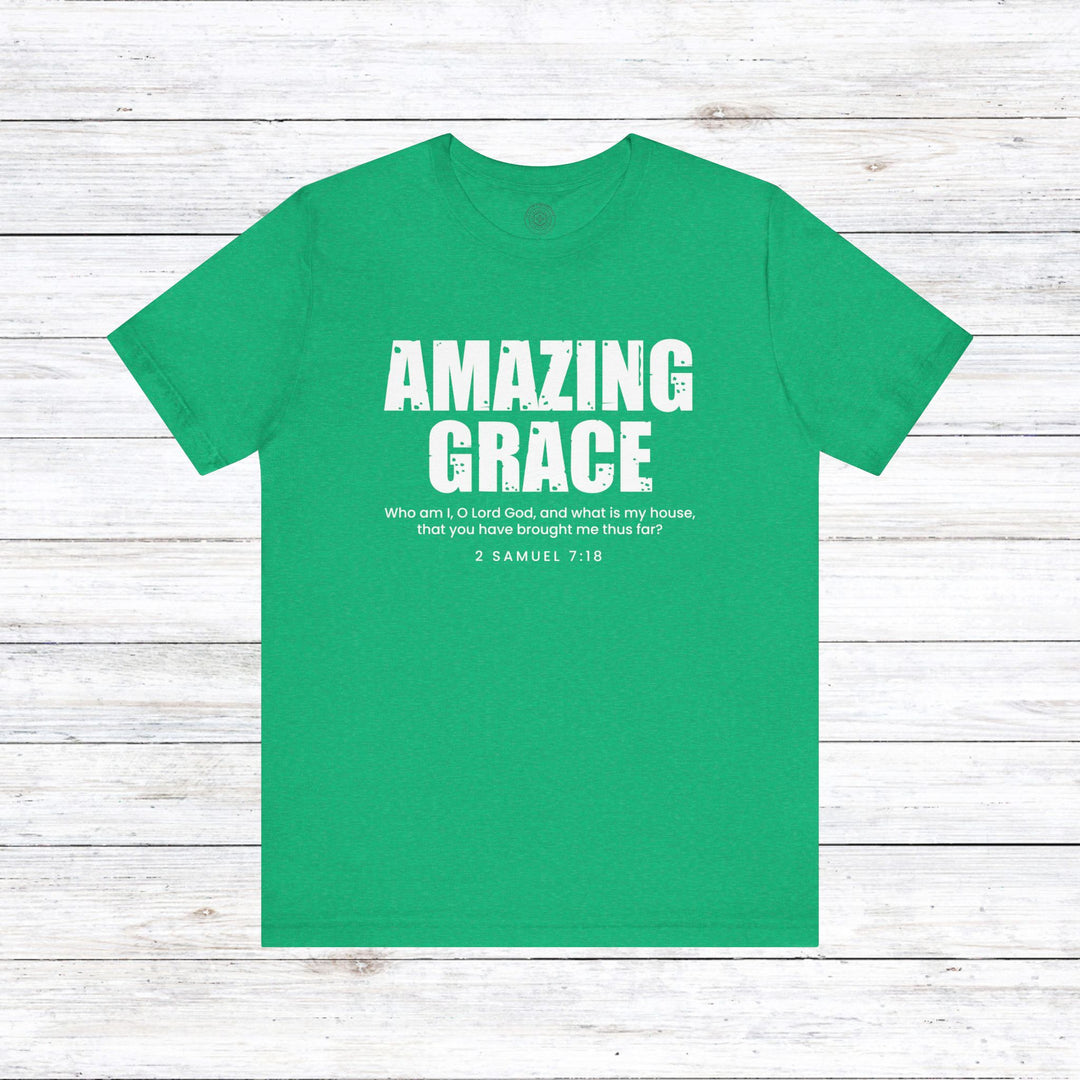 Amazing Grace Unisex T-Shirt T-Shirt Heather Kelly S 