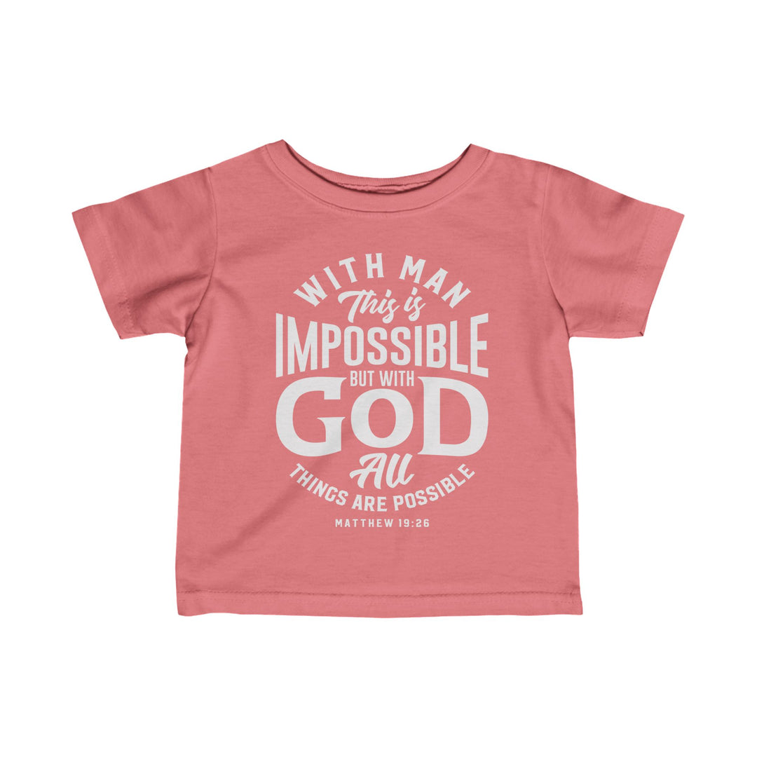 All Things Possible Baby Tee Kids clothes Mauvelous 6M 