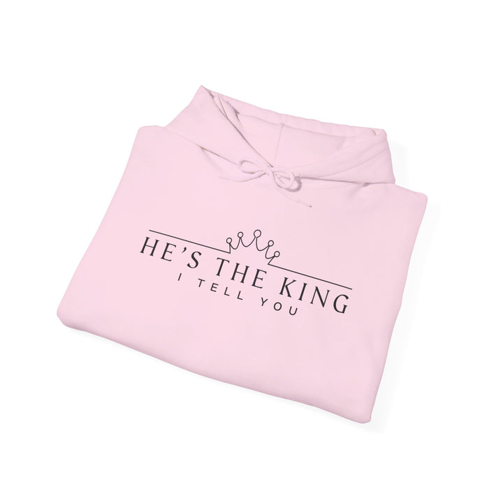 He's The King Hoodie Hoodie   