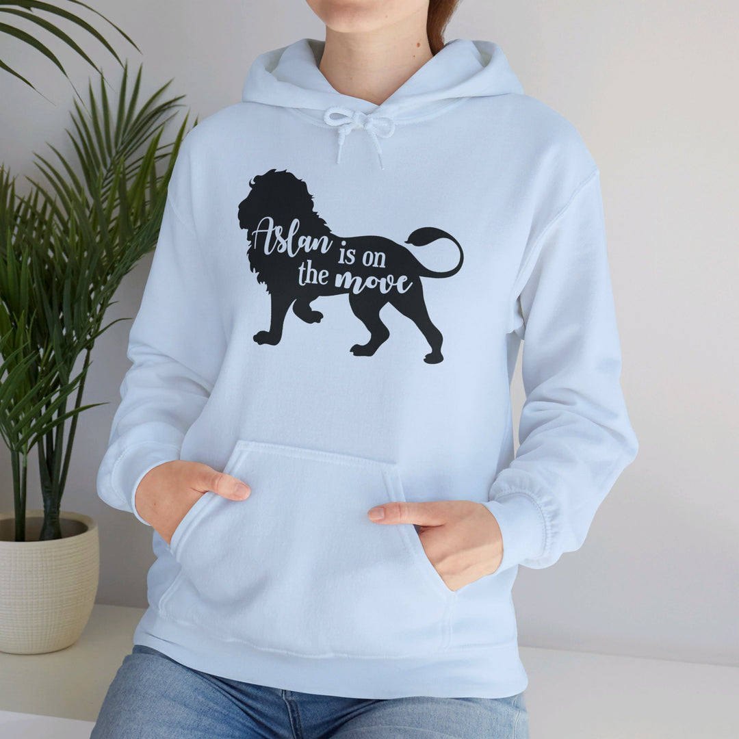 Aslan Is On The Move Hoodie Hoodie   