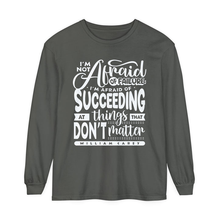 Things That Don't Matter Long Sleeve Shirt Long-sleeve Pepper S 