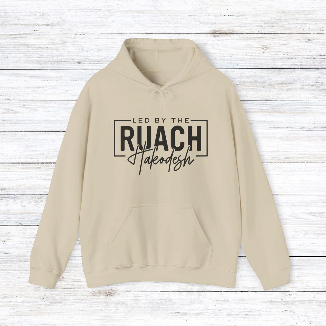 Led By Ruach Hakodesh Hoodie Hoodie Sand S 