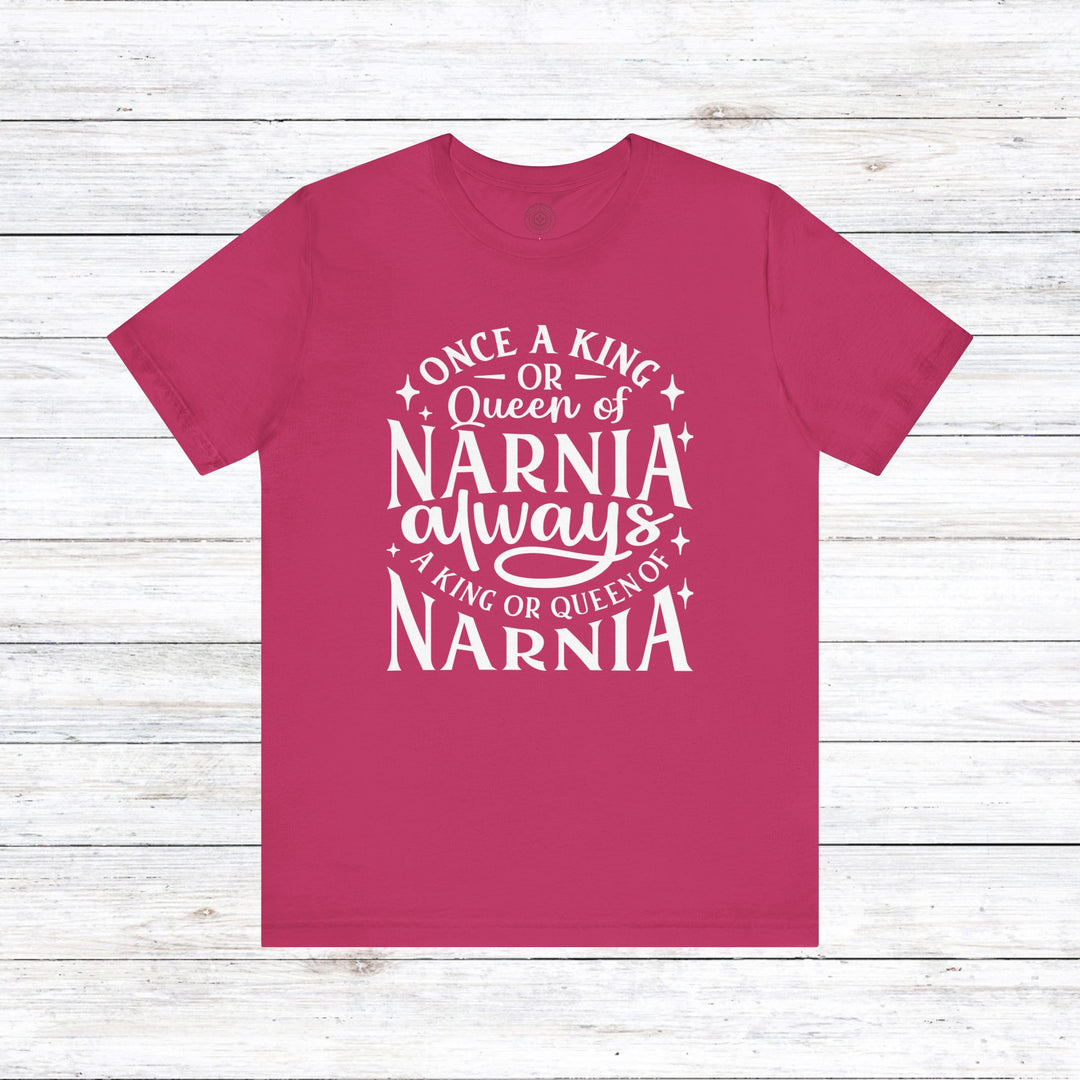 King or Queen of Narnia Unisex T-Shirt T-Shirt Berry S 