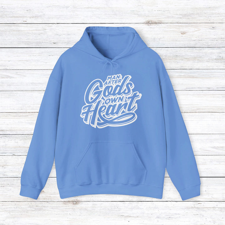 Man After God's Heart Hoodie Hoodie Carolina Blue S 