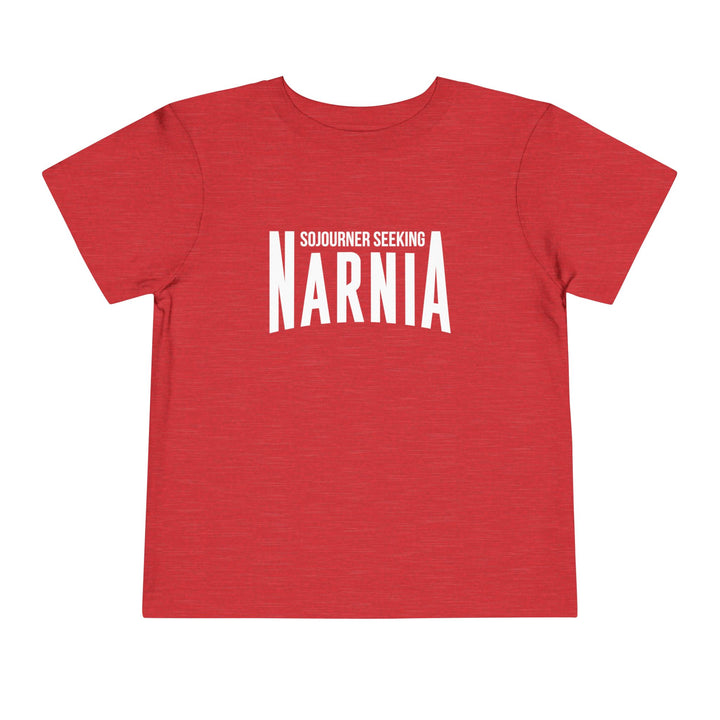 Sojourner Seeking Narnia Toddler Tee Kids clothes Heather Red 2T 