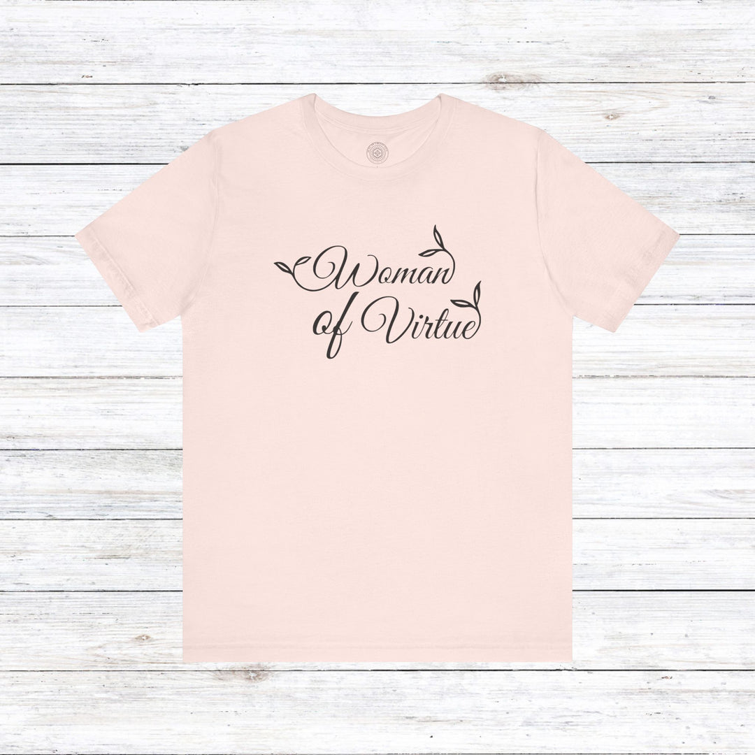 Woman of Virtue Unisex T-Shirt T-Shirt Soft Pink S 