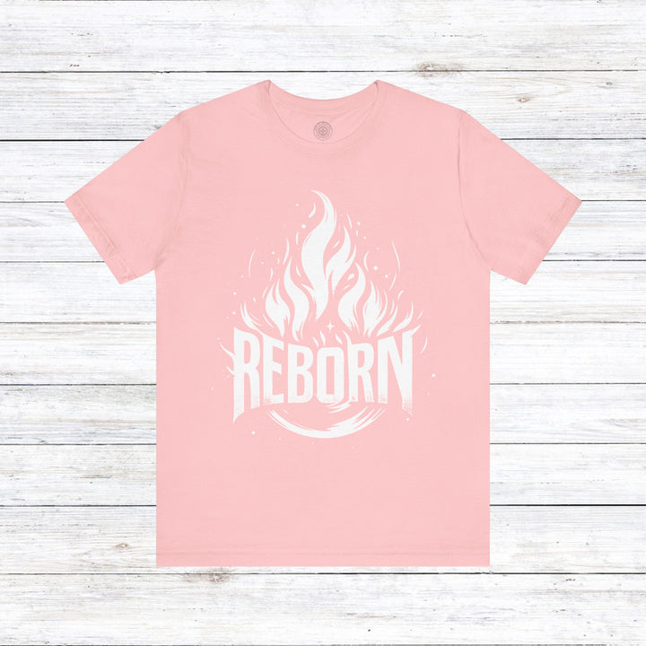 Reborn Unisex T-Shirt T-Shirt Pink S 