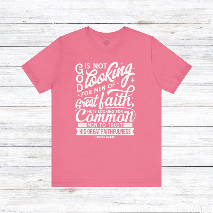 Common Men Unisex T-Shirt T-Shirt Charity Pink S 