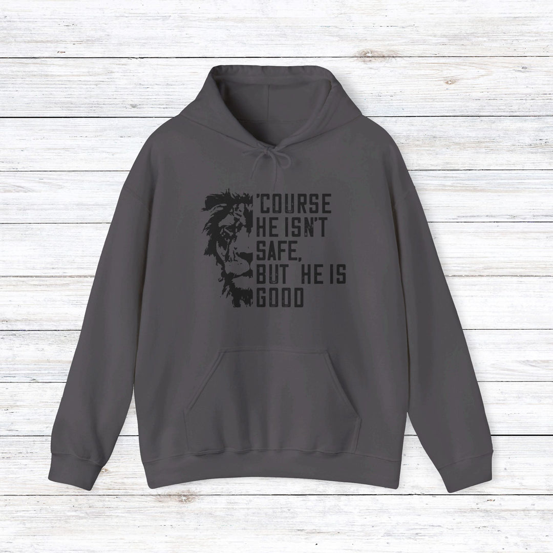 'Course He Isn't Safe Hoodie Hoodie Charcoal S 