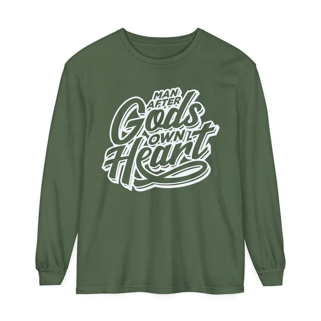 Man After God Long Sleeve Shirt Long-sleeve Hemp S 