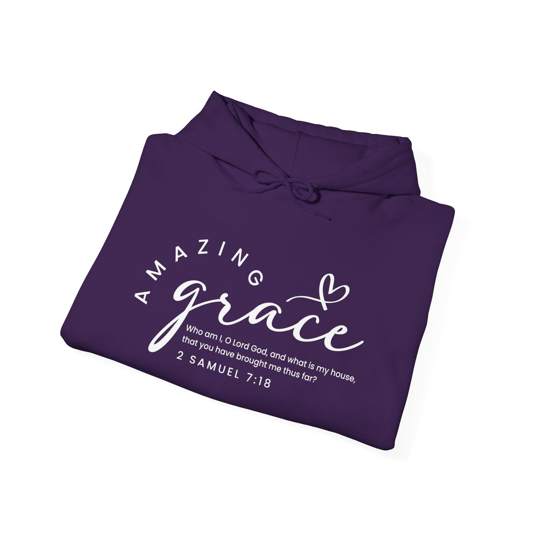 Amazing Grace Heart Hoodie Hoodie   