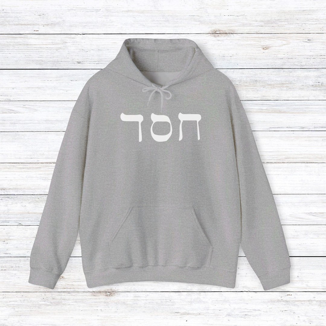 Hesed Hebrew Hoodie Hoodie Sport Grey S 