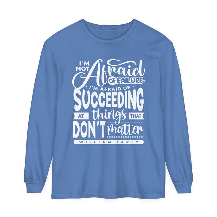 Things That Don't Matter Long Sleeve Shirt Long-sleeve Flo Blue S 