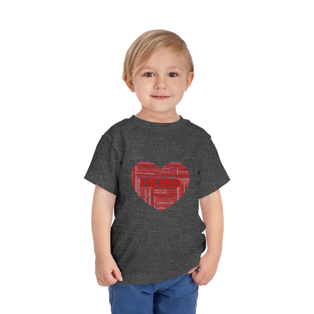 Hesed Heart Cloud Toddler Tee Kids clothes   