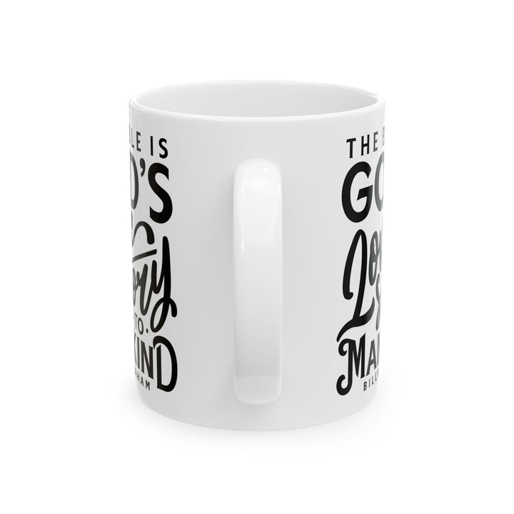 Christian Coffee Mug God's Love Story Ceramic Mug   