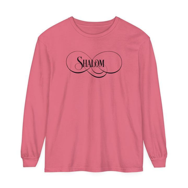 Shalom Long Sleeve Shirt Long-sleeve Watermelon S 