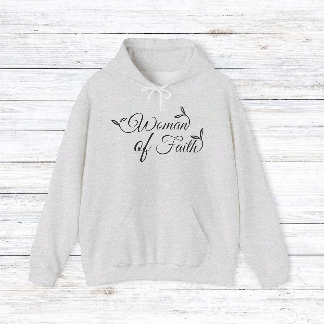 Woman of Faith Hoodie Hoodie Ash S 