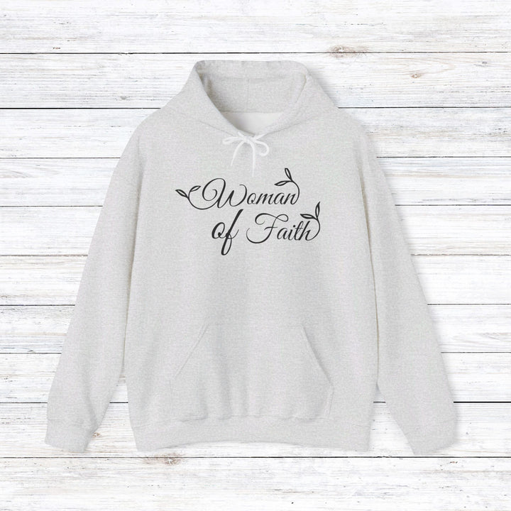 Woman of Faith Hoodie Hoodie Ash S 