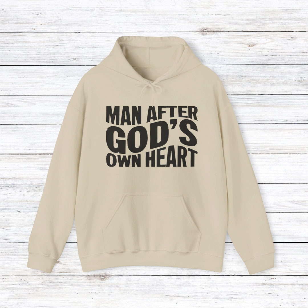 Man After God Hoodie Hoodie Sand S 