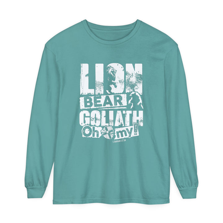 Lion Bear Goliath Long Sleeve Shirt Long-sleeve Seafoam S 