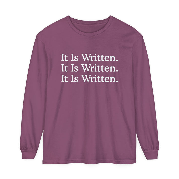 It Is Written Long Sleeve Shirt Long-sleeve Berry S 