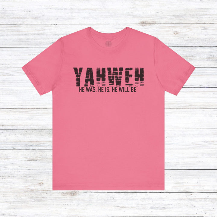 Yahweh Unisex T-Shirt T-Shirt Charity Pink S 