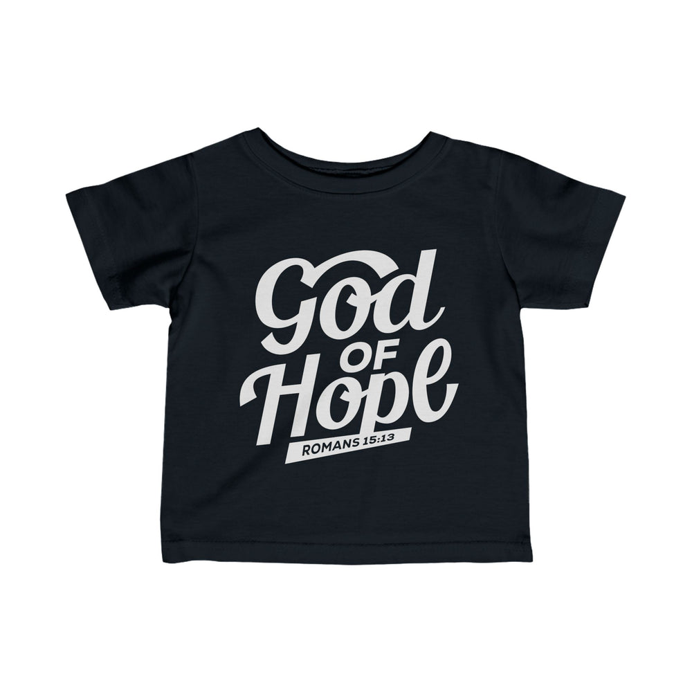 God of Hope Baby Tee Kids clothes Black 6M 