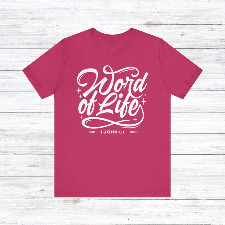 Word of Life Unisex T-Shirt T-Shirt Berry S 