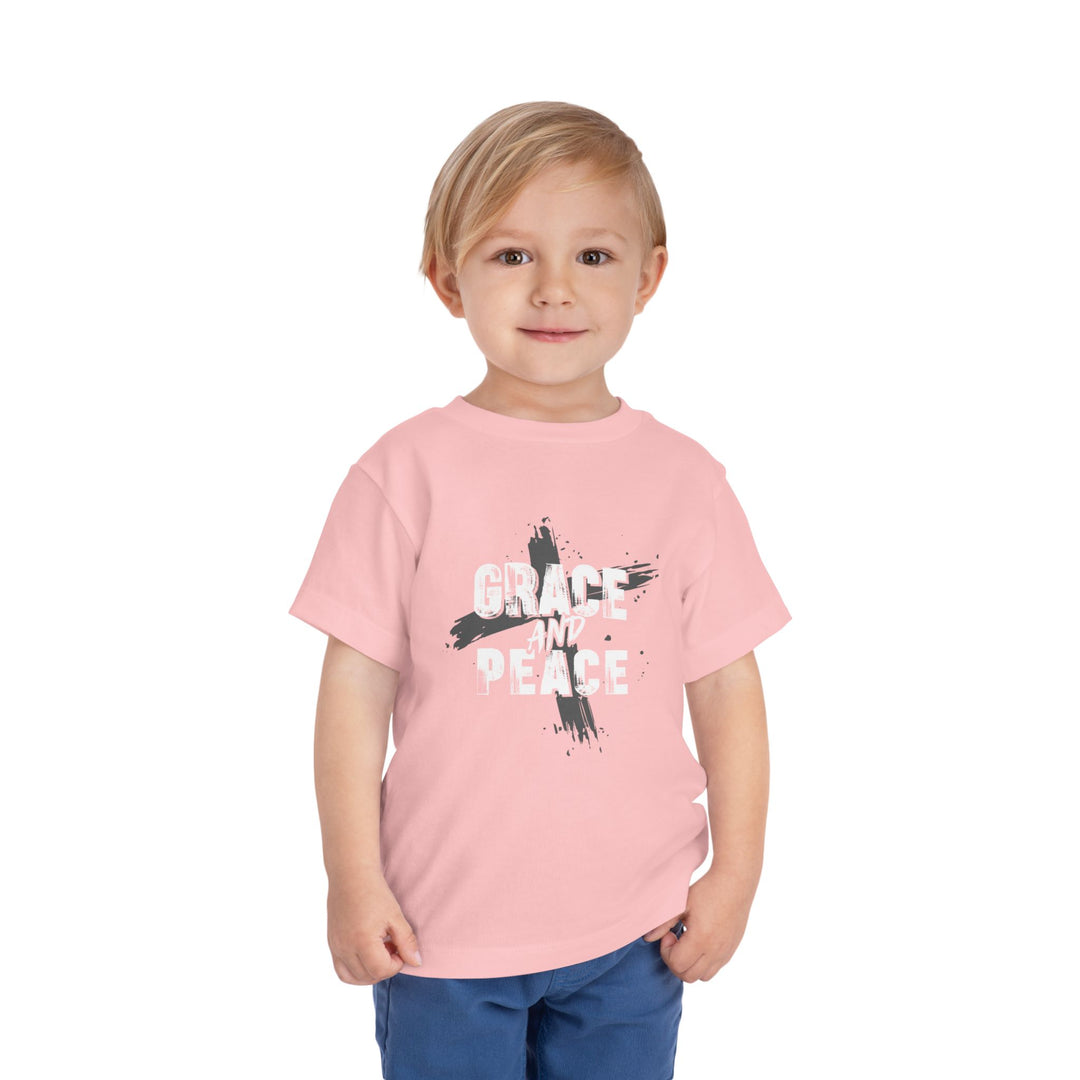 Grace and Peace Cross Toddler Tee Kids clothes   