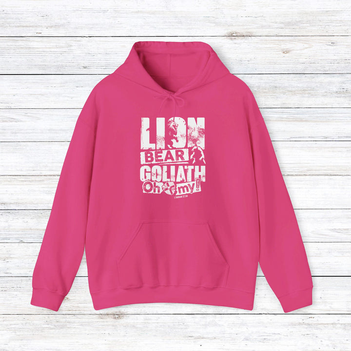 Lion Bear Goliath Hoodie Hoodie Heliconia S 