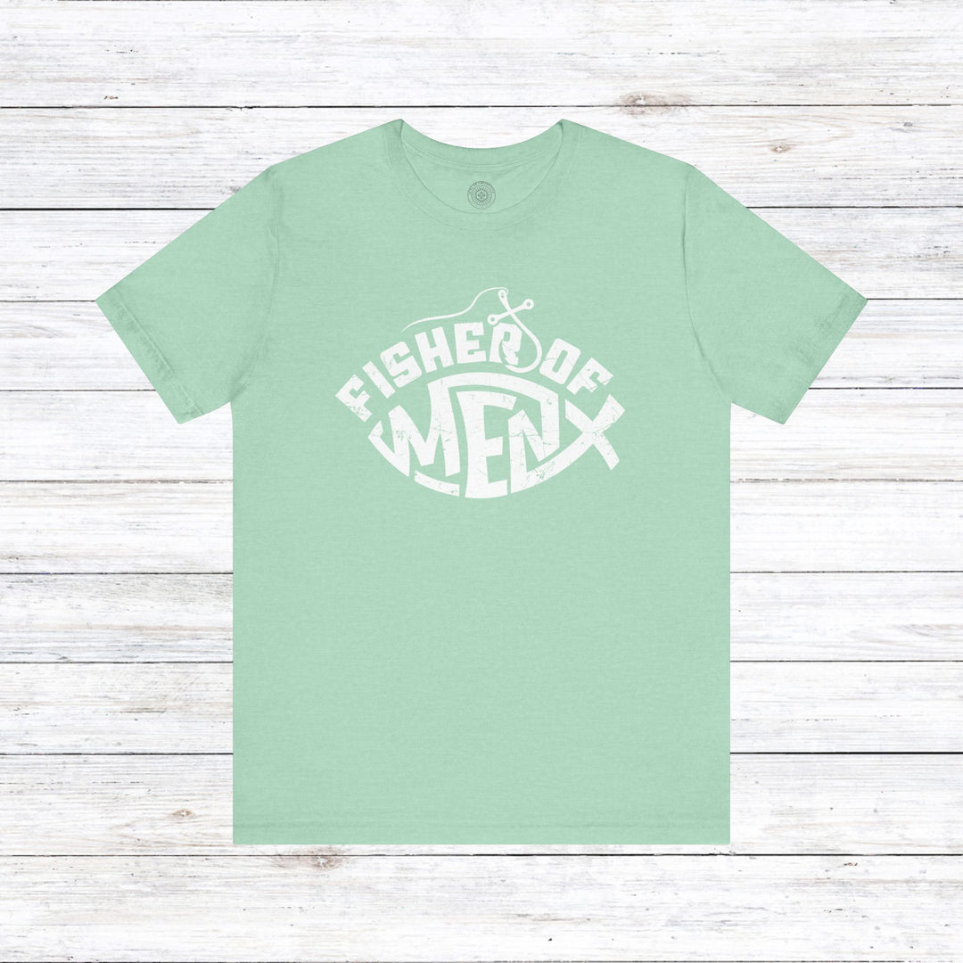 Fisher of Men Unisex T-Shirt T-Shirt Heather Mint M 