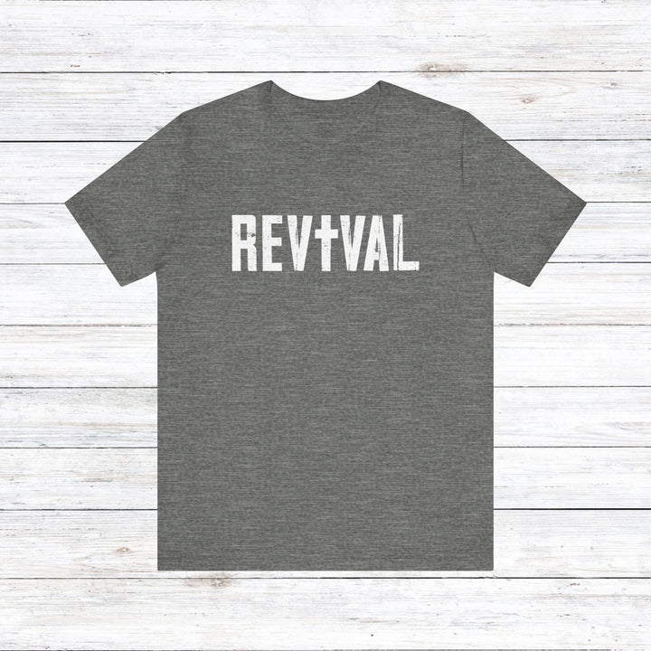 Revival Unisex T-Shirt T-Shirt Deep Heather S 