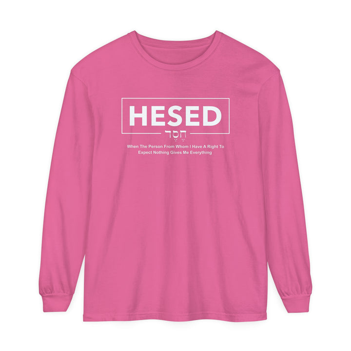 Hesed Everything Long Sleeve Shirt Long-sleeve Crunchberry S 