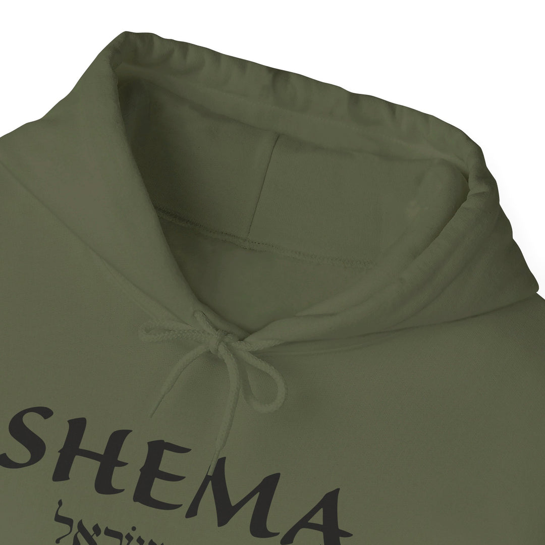 Shema Hebrew Hoodie Hoodie   