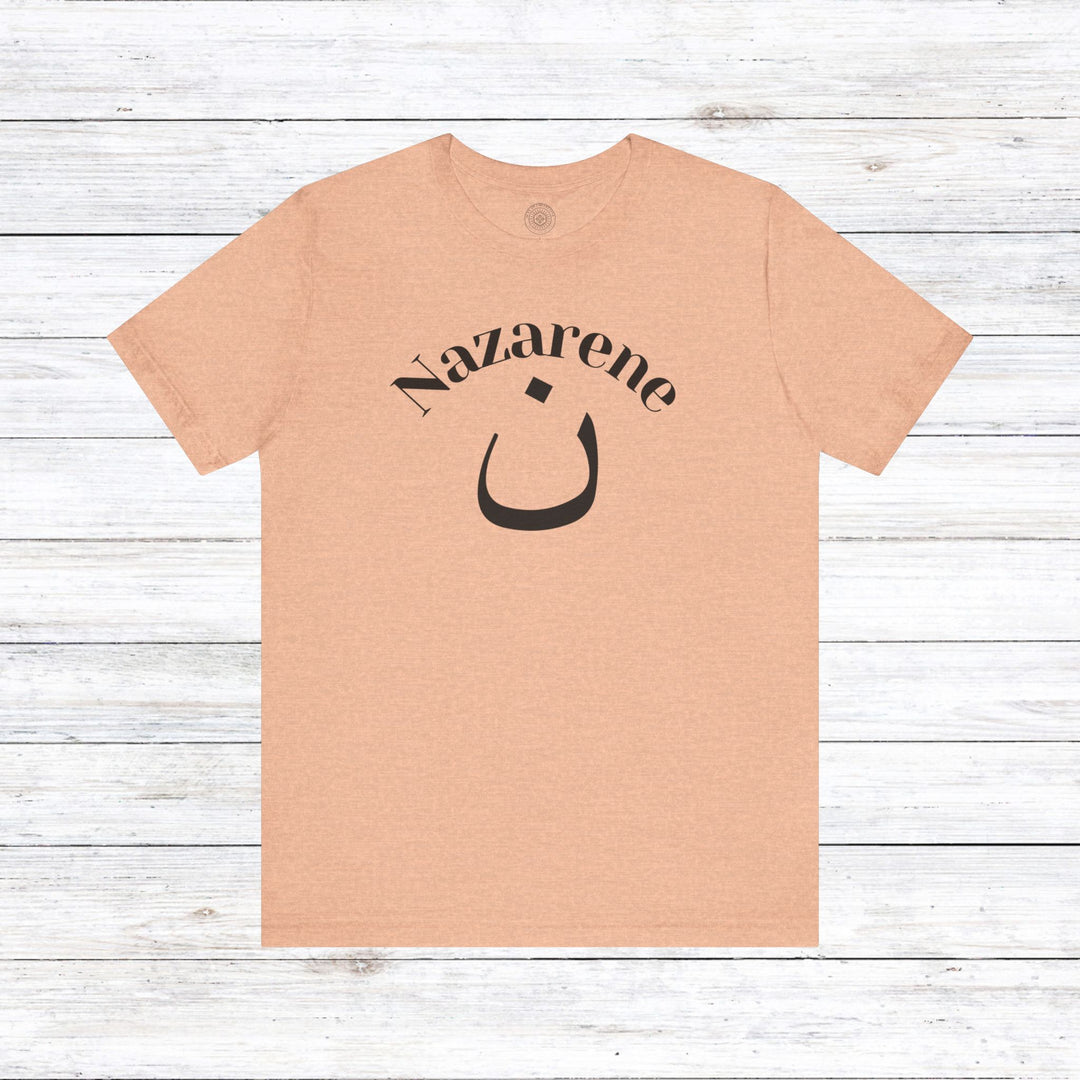 Nazarene Unisex T-Shirt T-Shirt Heather Peach S 