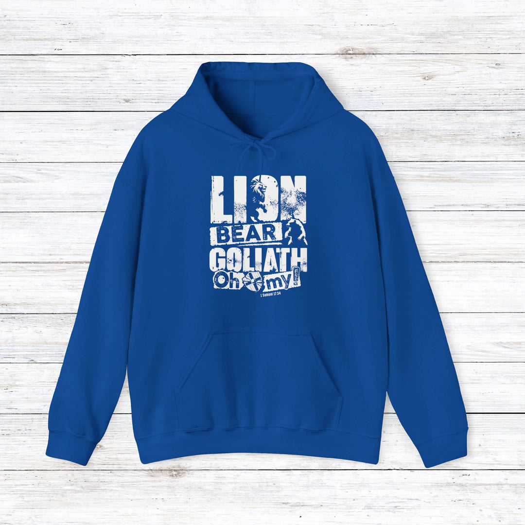 Lion Bear Goliath Hoodie Hoodie Royal S 