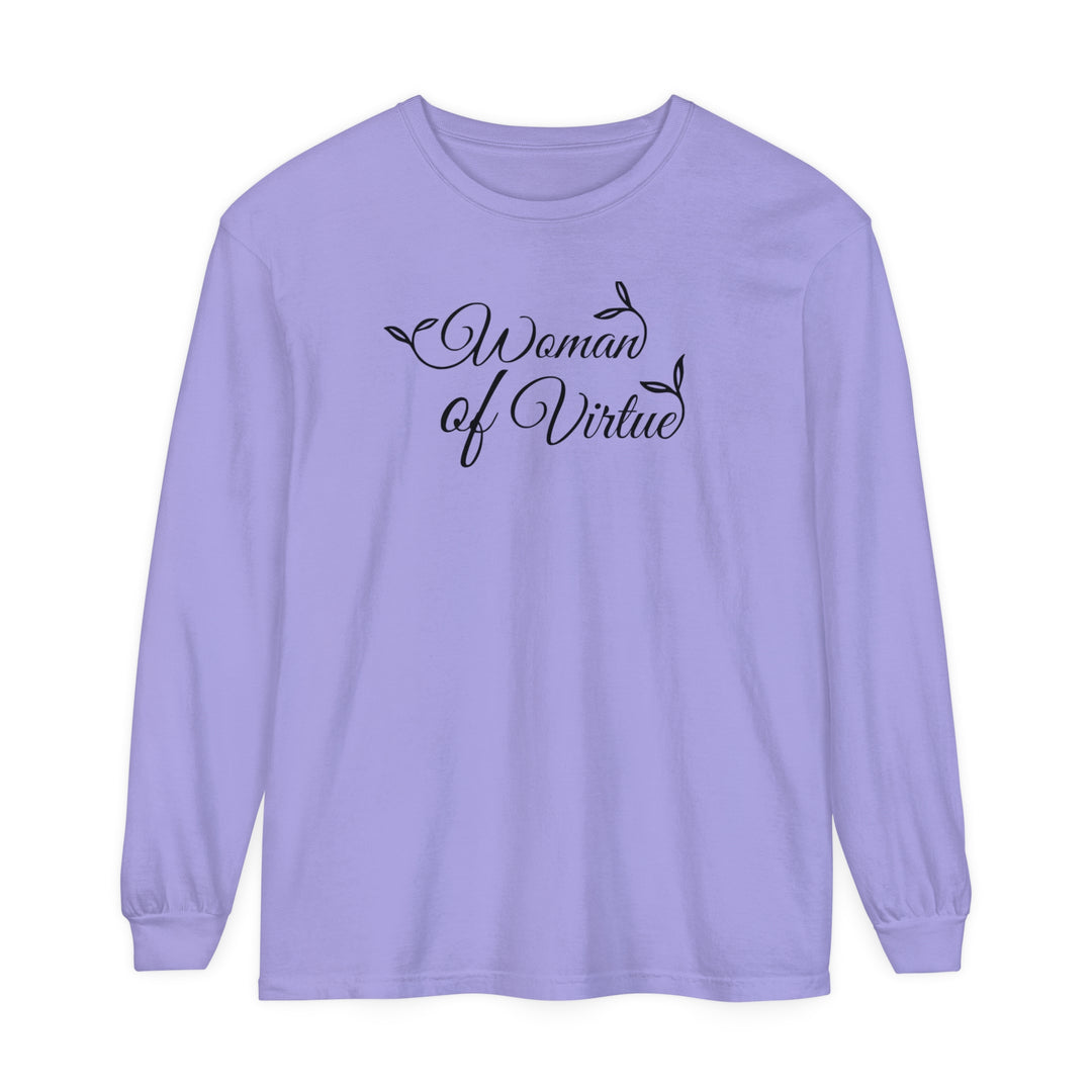 Woman of Virtue Long Sleeve Shirt Long-sleeve   