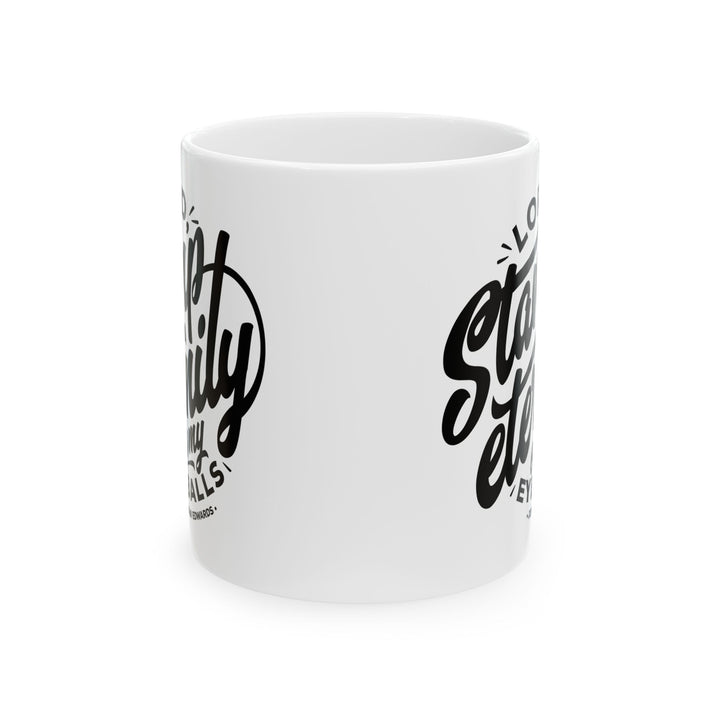 Christian Coffee Mug Stamp Eternity Ceramic Mug   