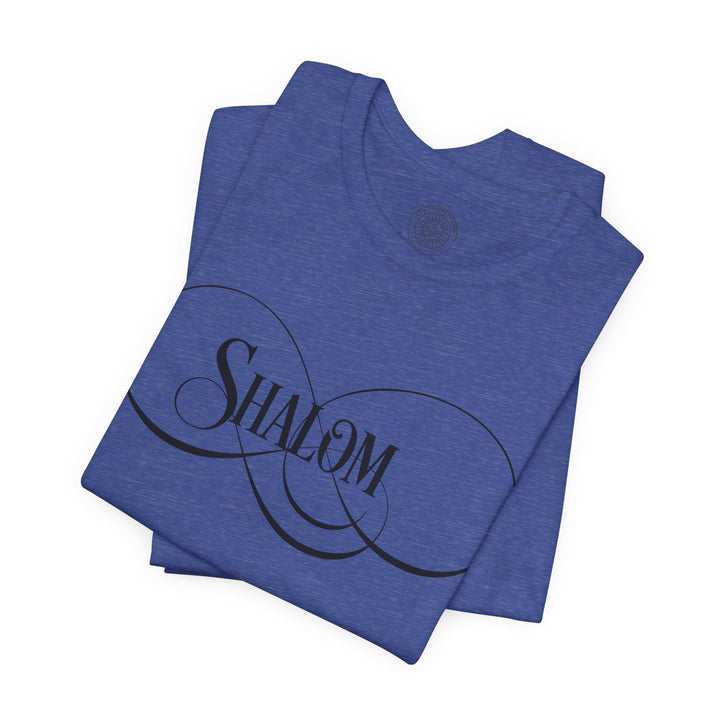 Shalom Script Unisex T-Shirt T-Shirt   