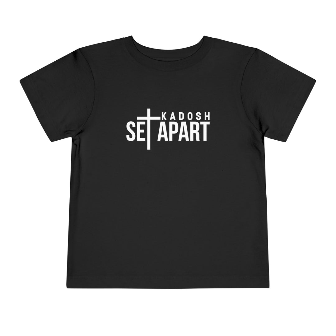 Set Apart Kadosh Toddler Tee Kids clothes Black 2T 