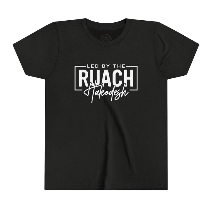 Led By Ruach Hakodesh Youth T-shirt Kids clothes Black Heather S 