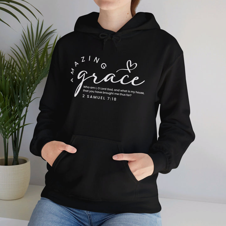 Amazing Grace Heart Hoodie Hoodie   