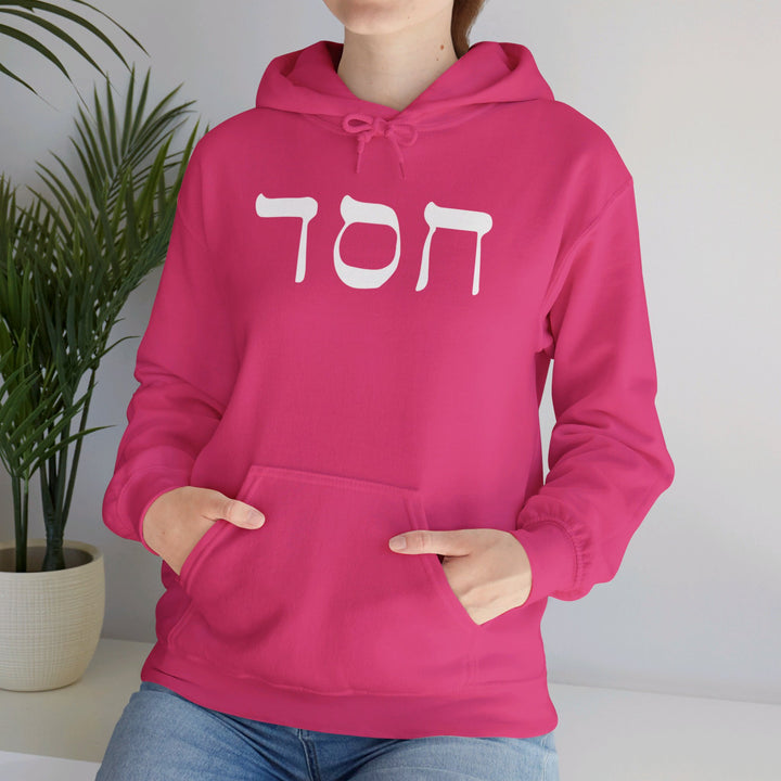 Hesed Hebrew Hoodie Hoodie   