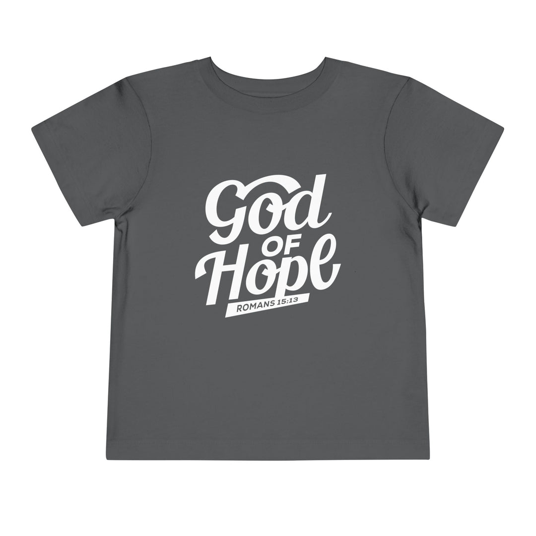 God of Hope Toddler Tee Kids clothes Asphalt 2T 