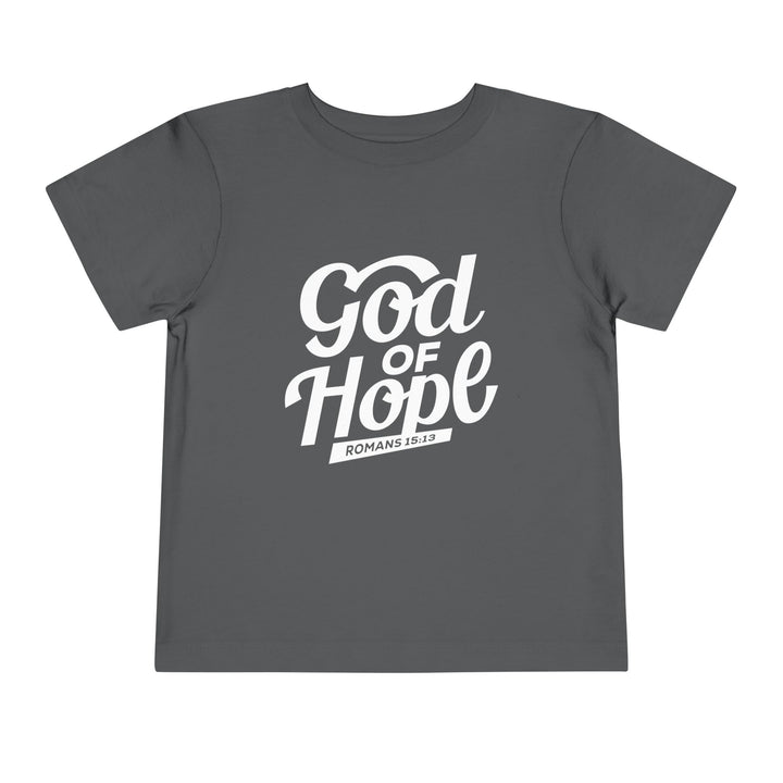 God of Hope Toddler Tee Kids clothes Asphalt 2T 